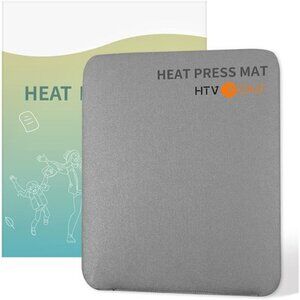 Heat Press Mat for Cricut: Heat Press Pad 8"x10" for Craft Vinyl Ironing